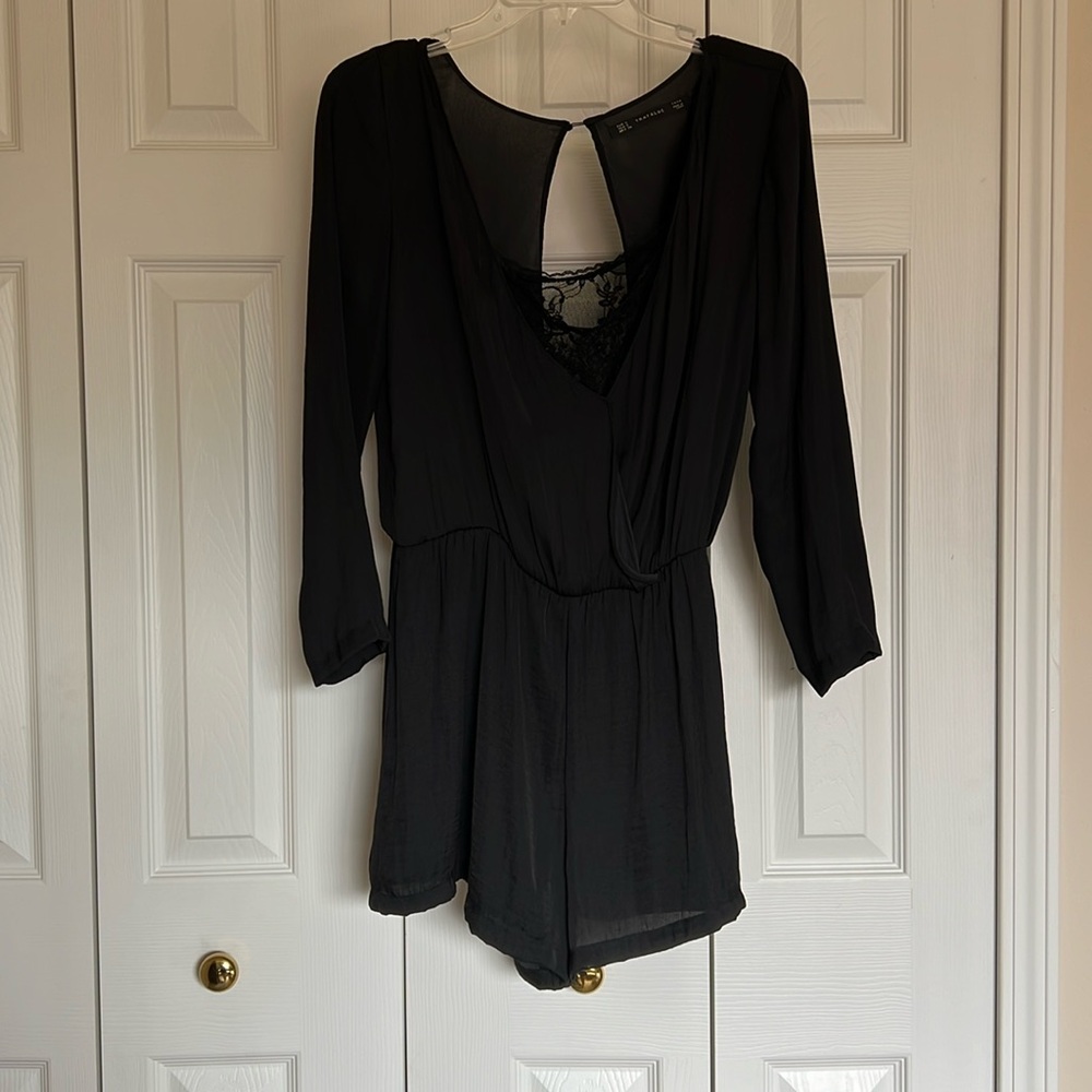 ZARA black romper